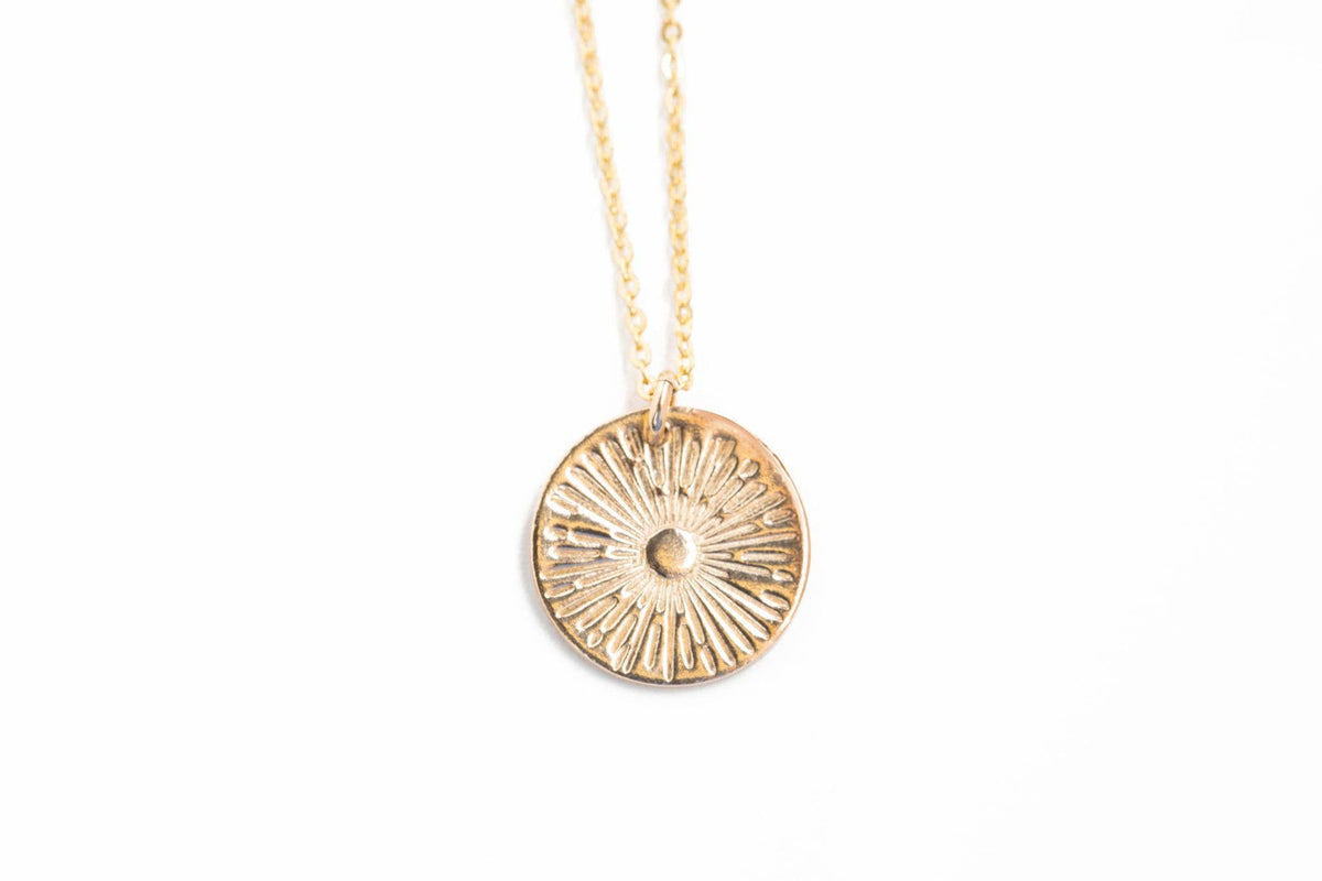 Sunbeam Necklace: Gold-Filled