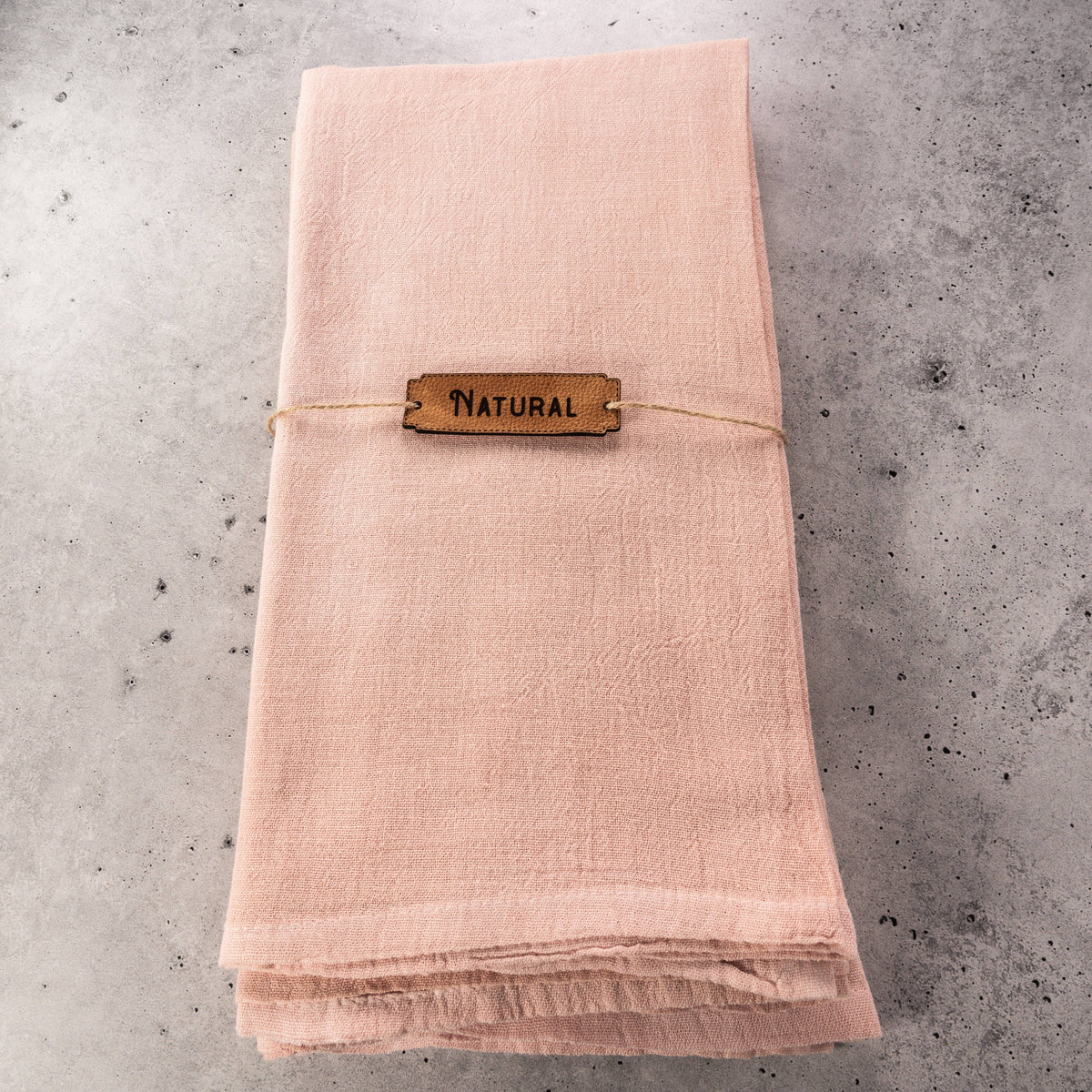 Desert Tones Custom Dyed Tea Towels | Set of 4: Caramel