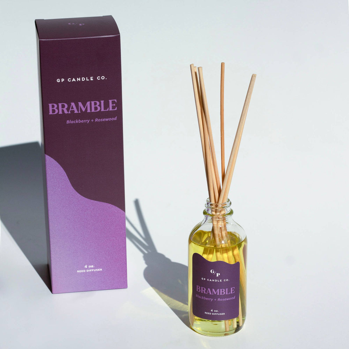 Bramble 4 oz. Hue Reed Diffuser (Blackberry + Rosewood)