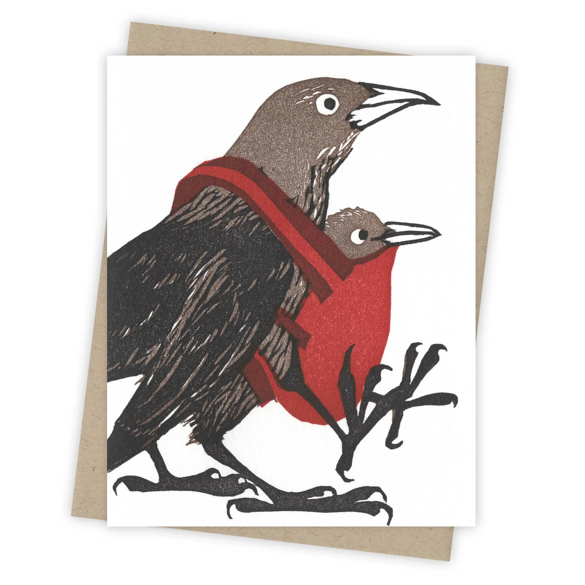 Babywearing Grackle Card