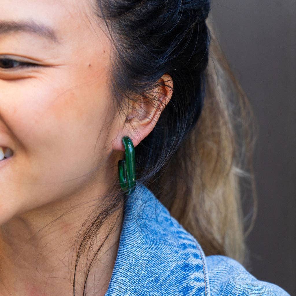 Joanna Hoops in Forest Green