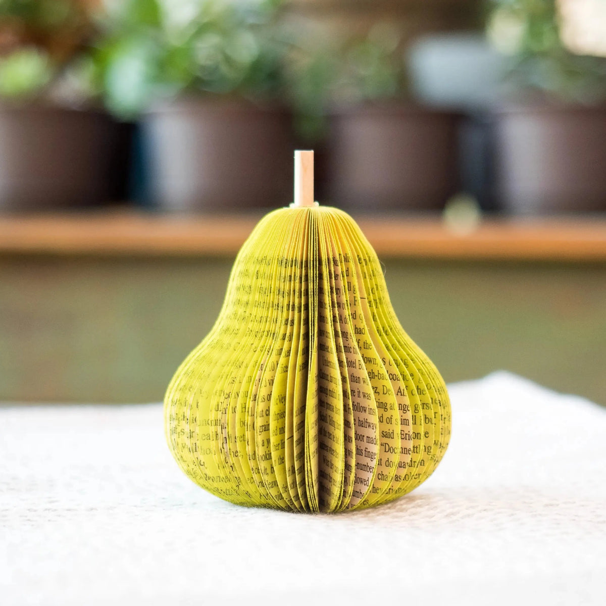 Pear Book Decor
