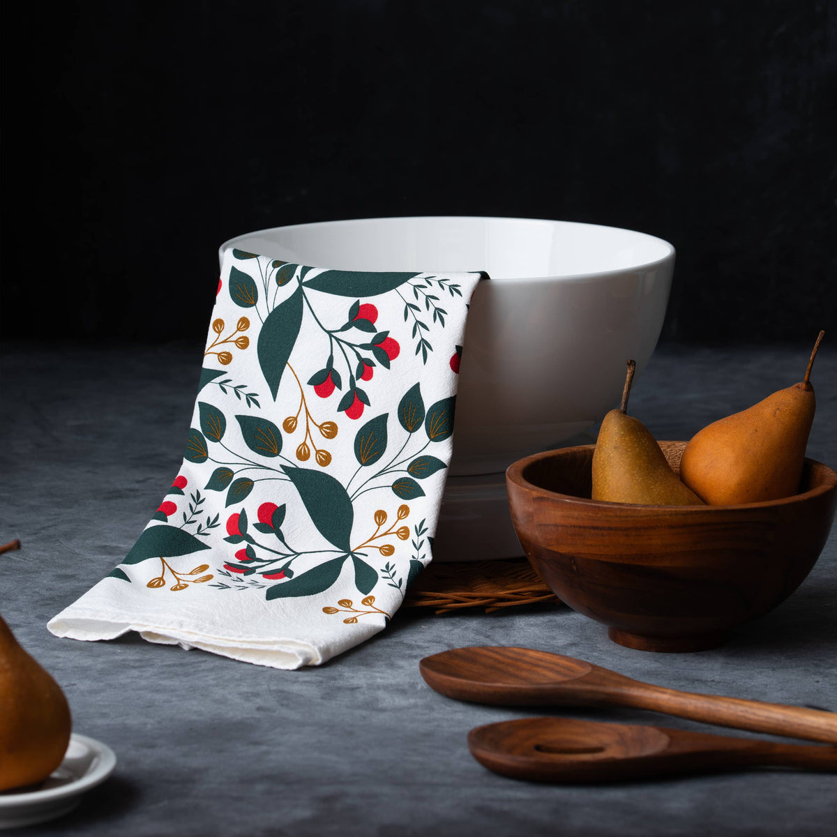 Winterberry Tea Towel