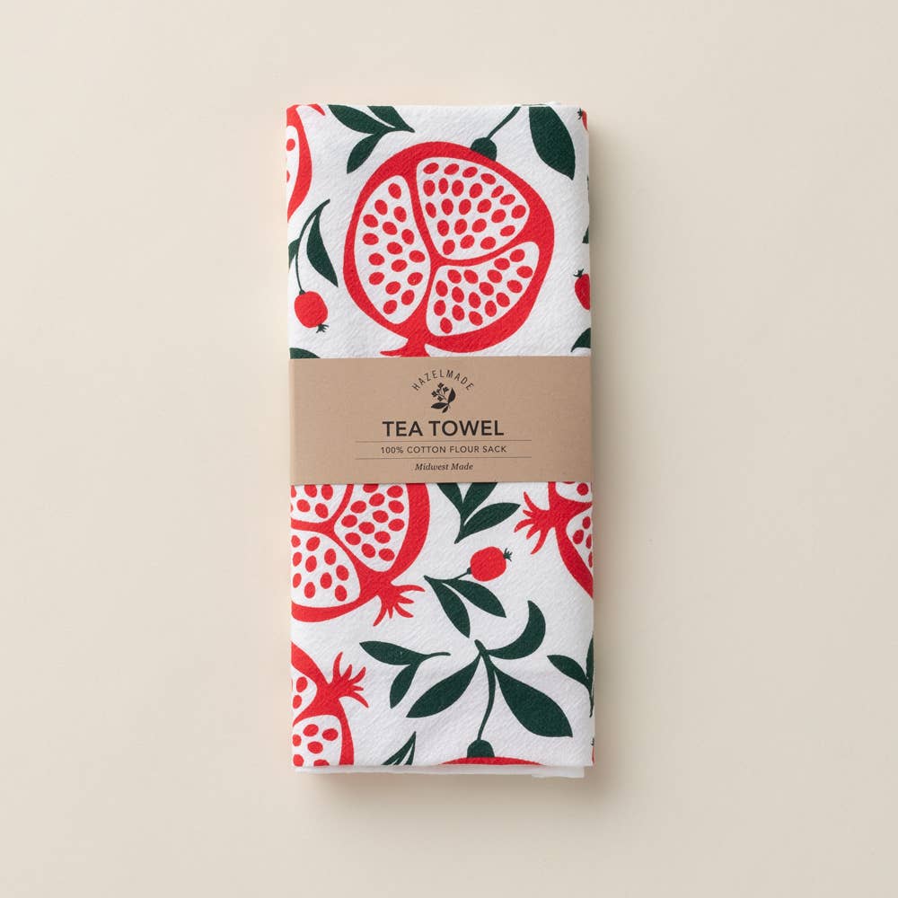 Pomegranates Tea Towel