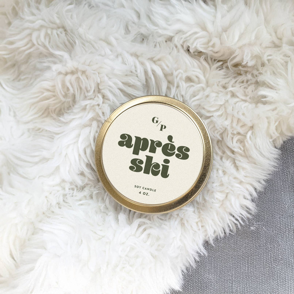 Après Ski Candle Tin (4oz)