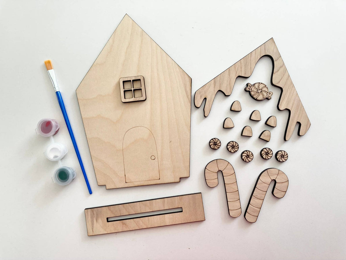 Build Your Own Gingerbread House Kit