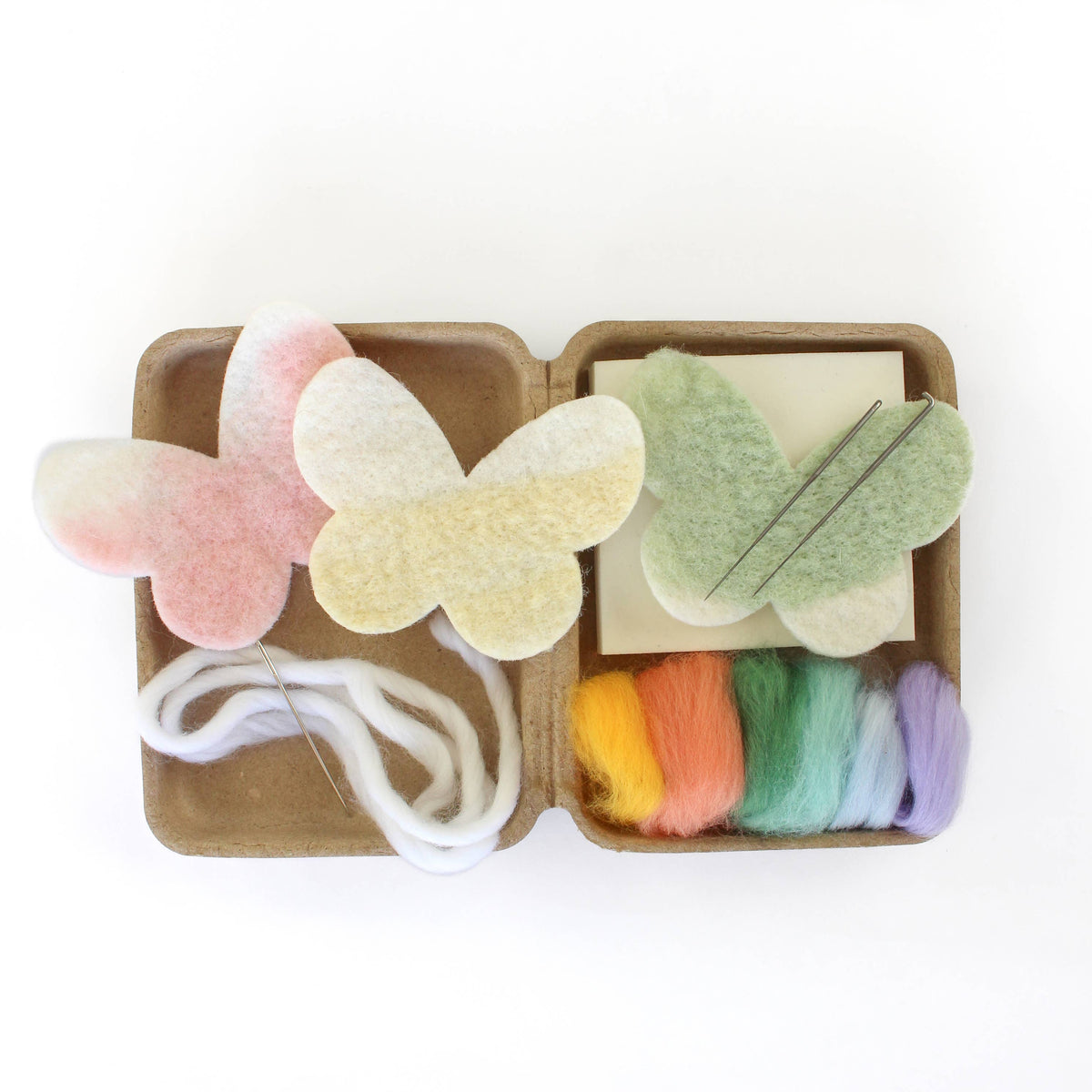 Mini Butterfly Felting Craft Kit