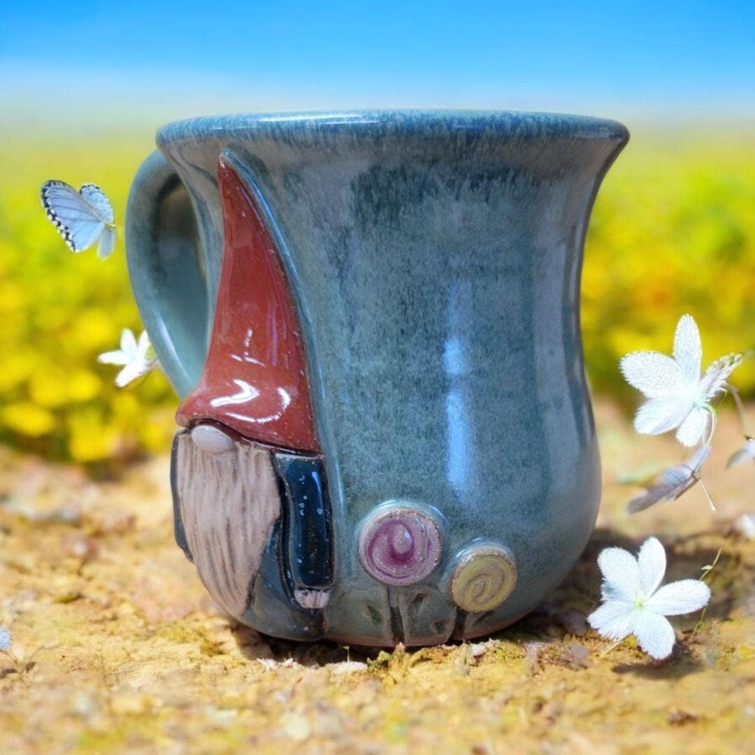 Gnome Flower Pop Mug