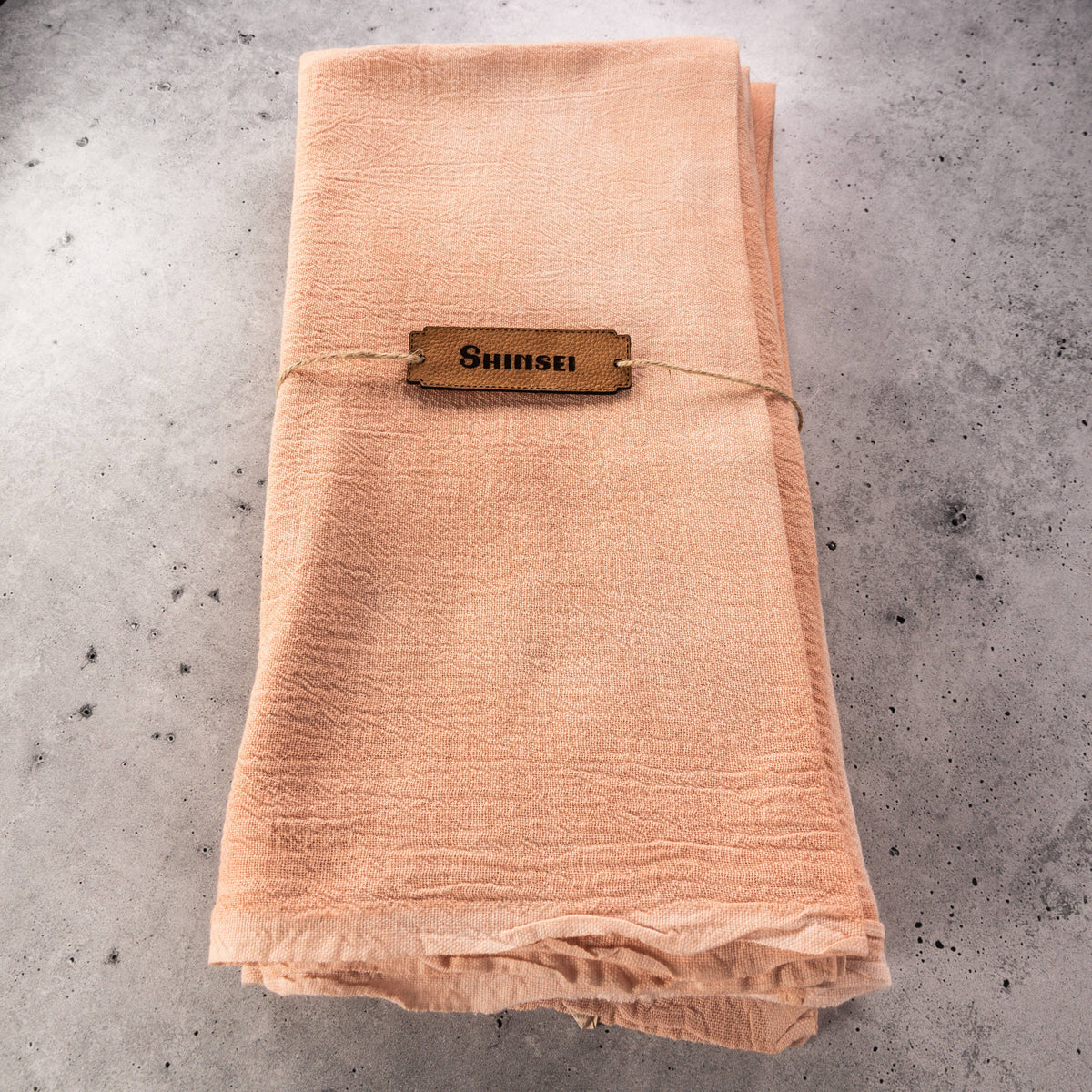 Desert Tones Custom Dyed Tea Towels | Set of 4: Caramel