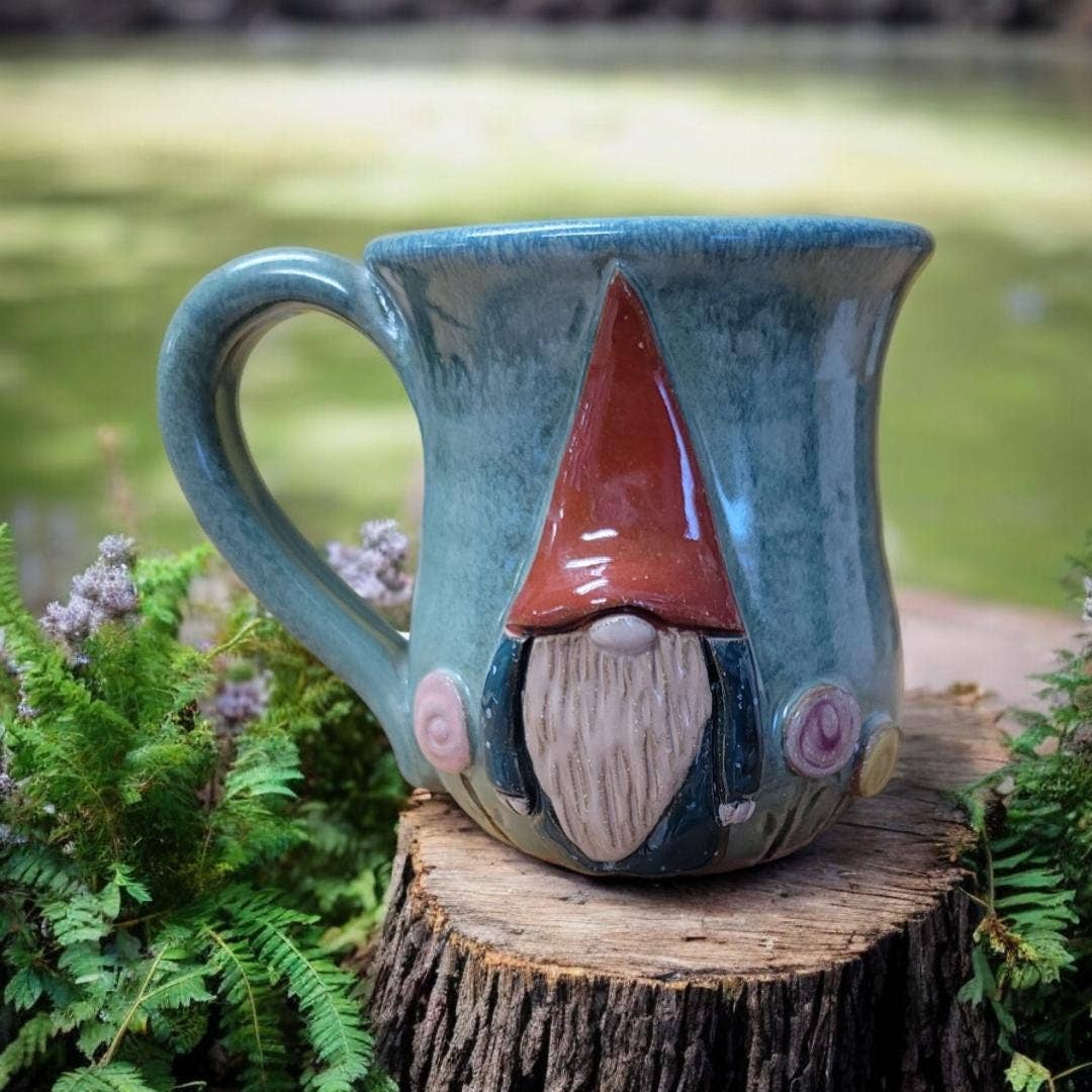 Gnome Flower Pop Mug