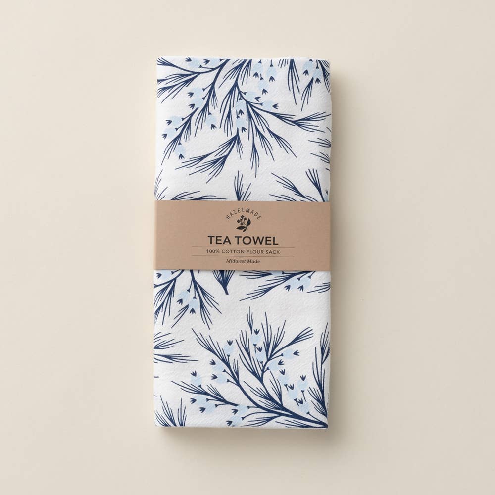 Winter Branch Tea Towel