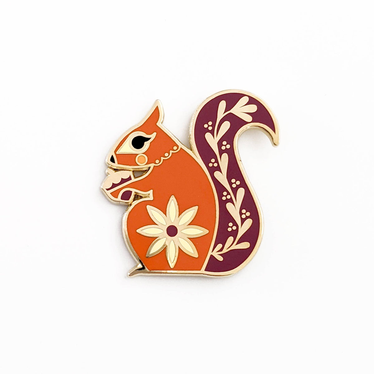 Squirrel Enamel Pin