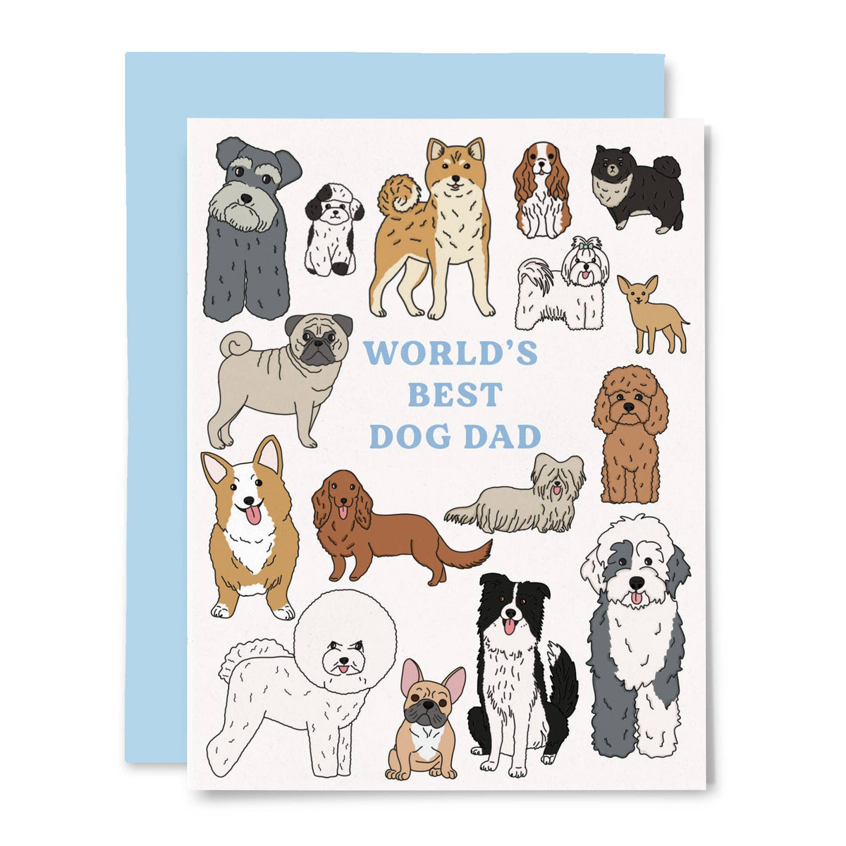 Best Dog Dad Card