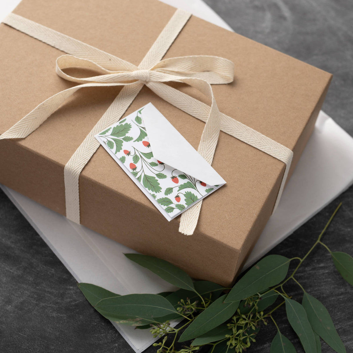 Strawberries Mini Note Cards (10)