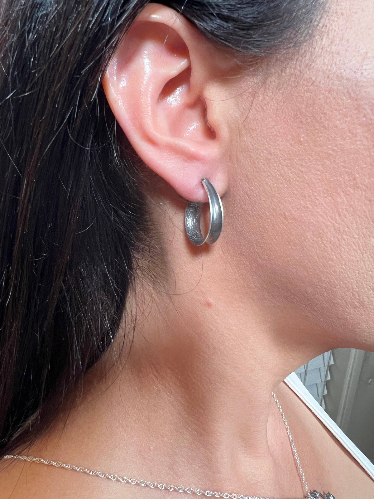 Spiral Hoops Earrings