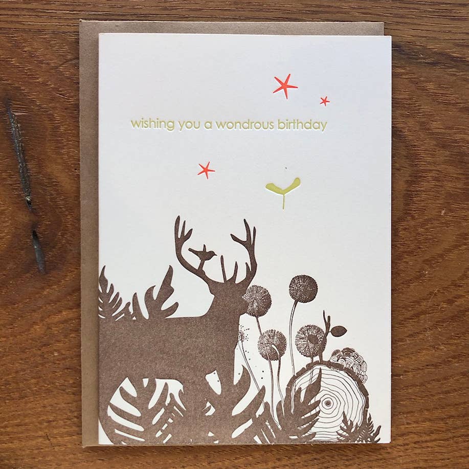 Wondrous Birthday Card