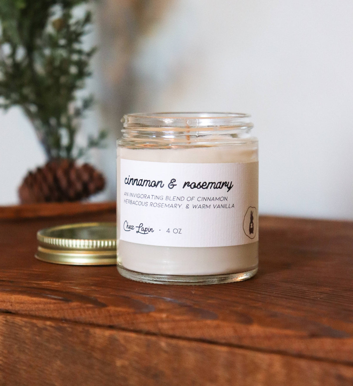 Cinnamon & Rosemary: 9 oz