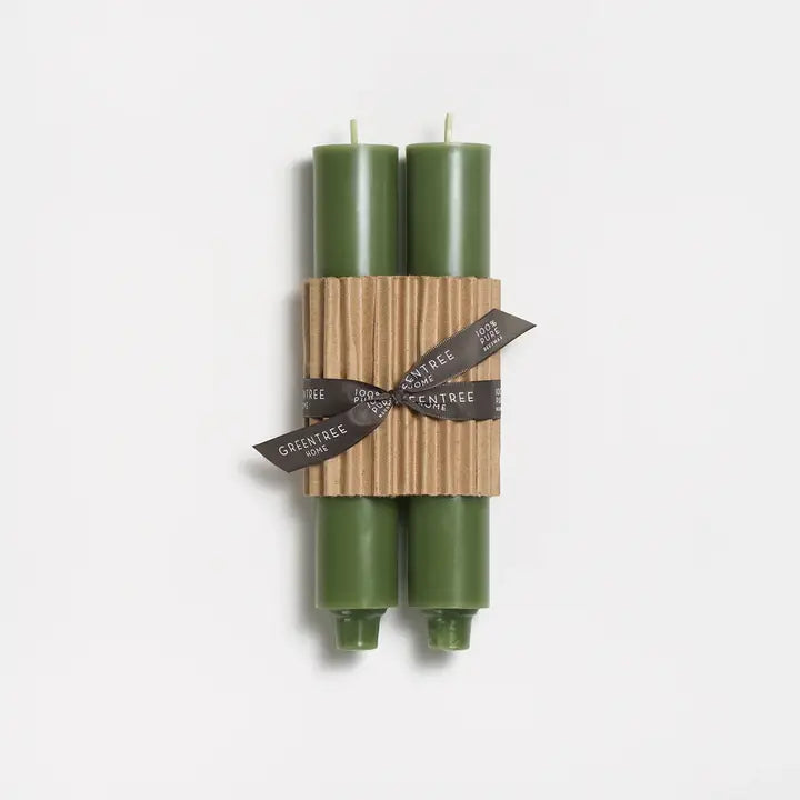 Column Taper 9" Beeswax Candles