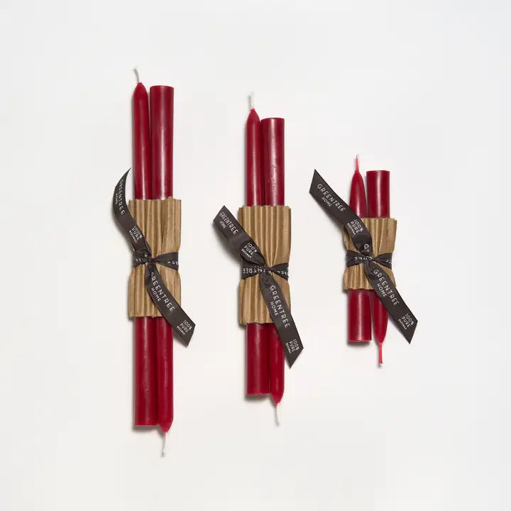 Every Day 12" Beeswax Taper Candles – Pair