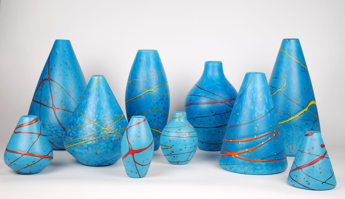 Chrysocollas Torpedo Vase