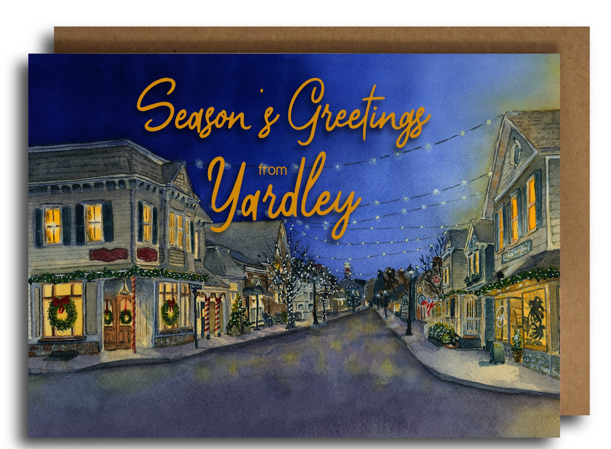 Season&#39;s Greetings from Yardley Holiday Card