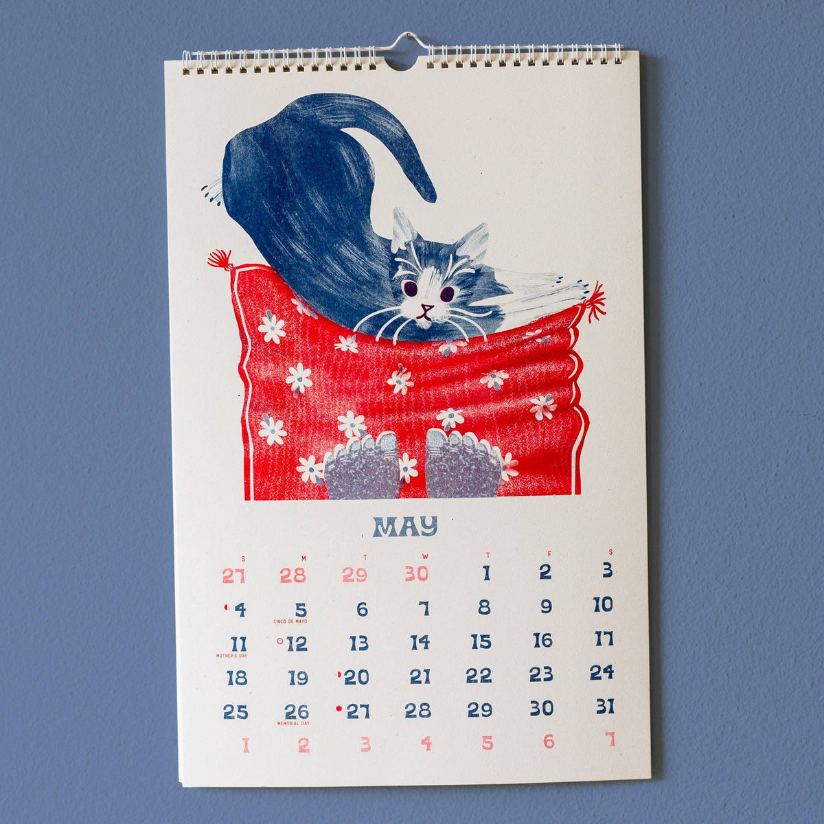 2025 Risograph Wall Calendar - Ain&#39;t Life Grand?