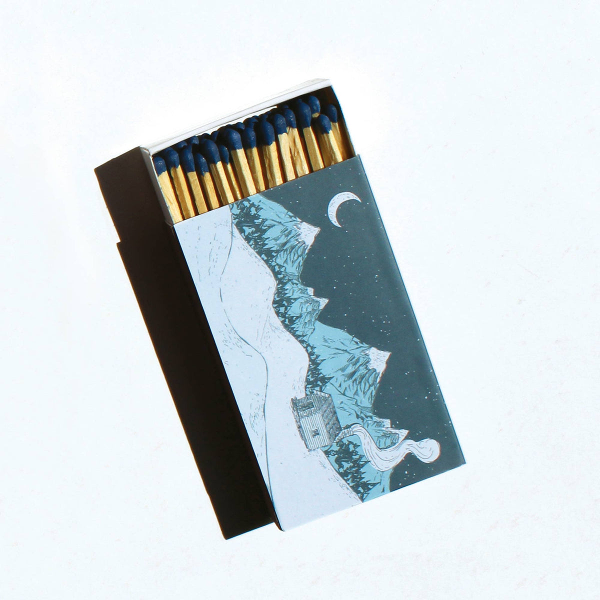 Snowcapped Mountains - XL 4&quot; Matchbox