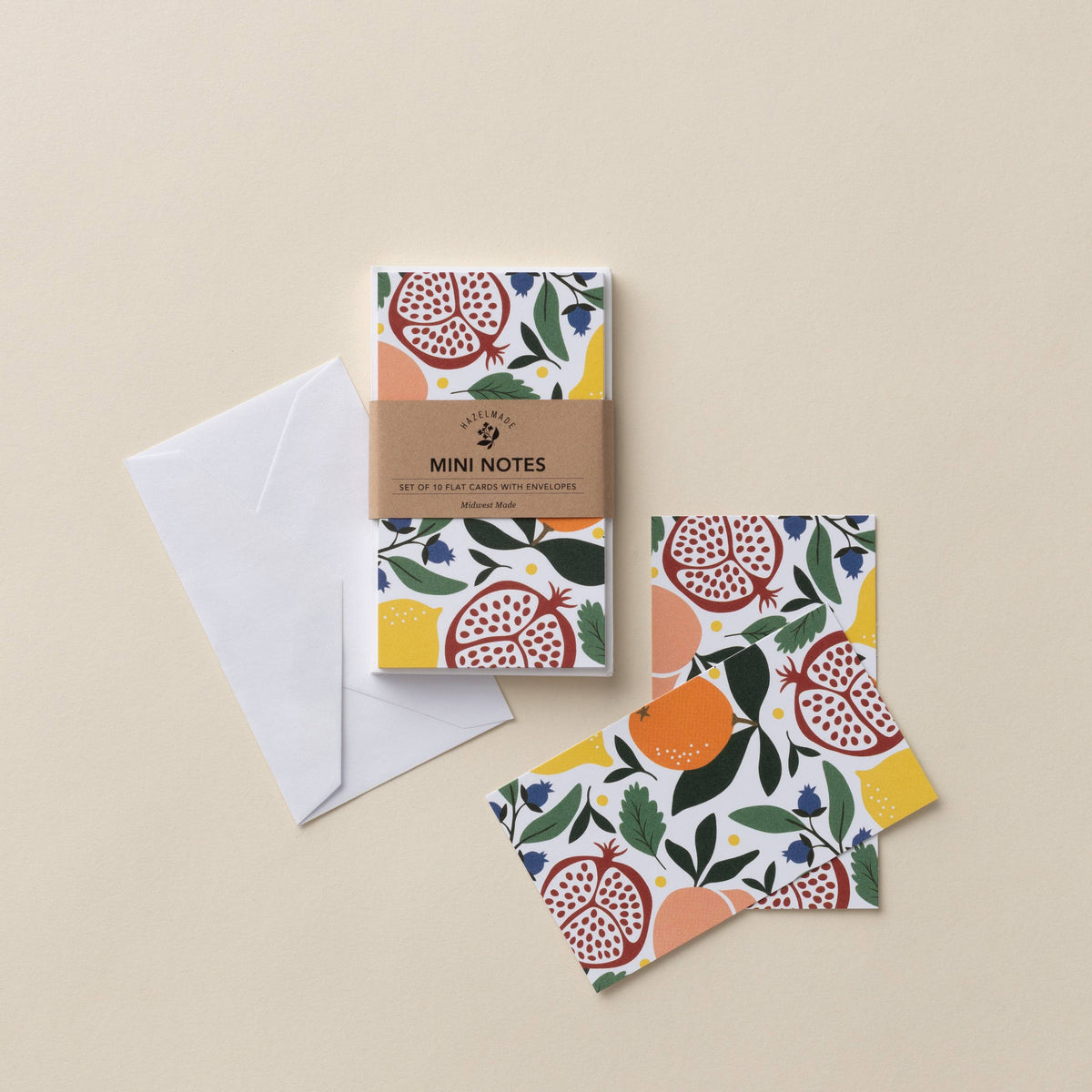 Fruits Mini Note Cards (10)
