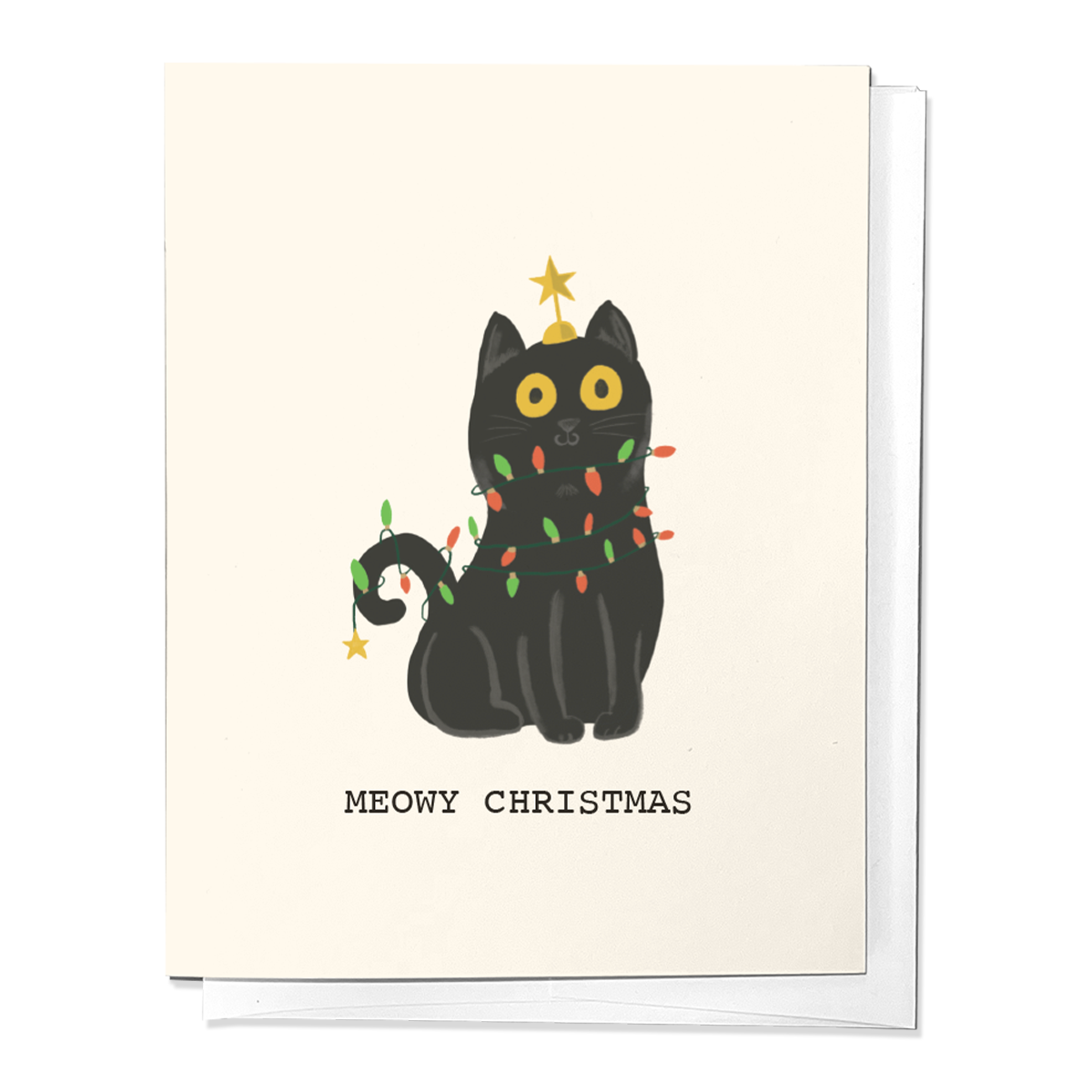 Have a Meowy Christmas Holiday Greeting Card