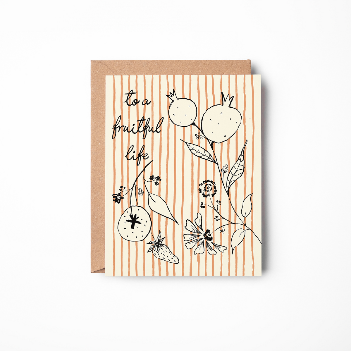 To A Fruitful Life Card