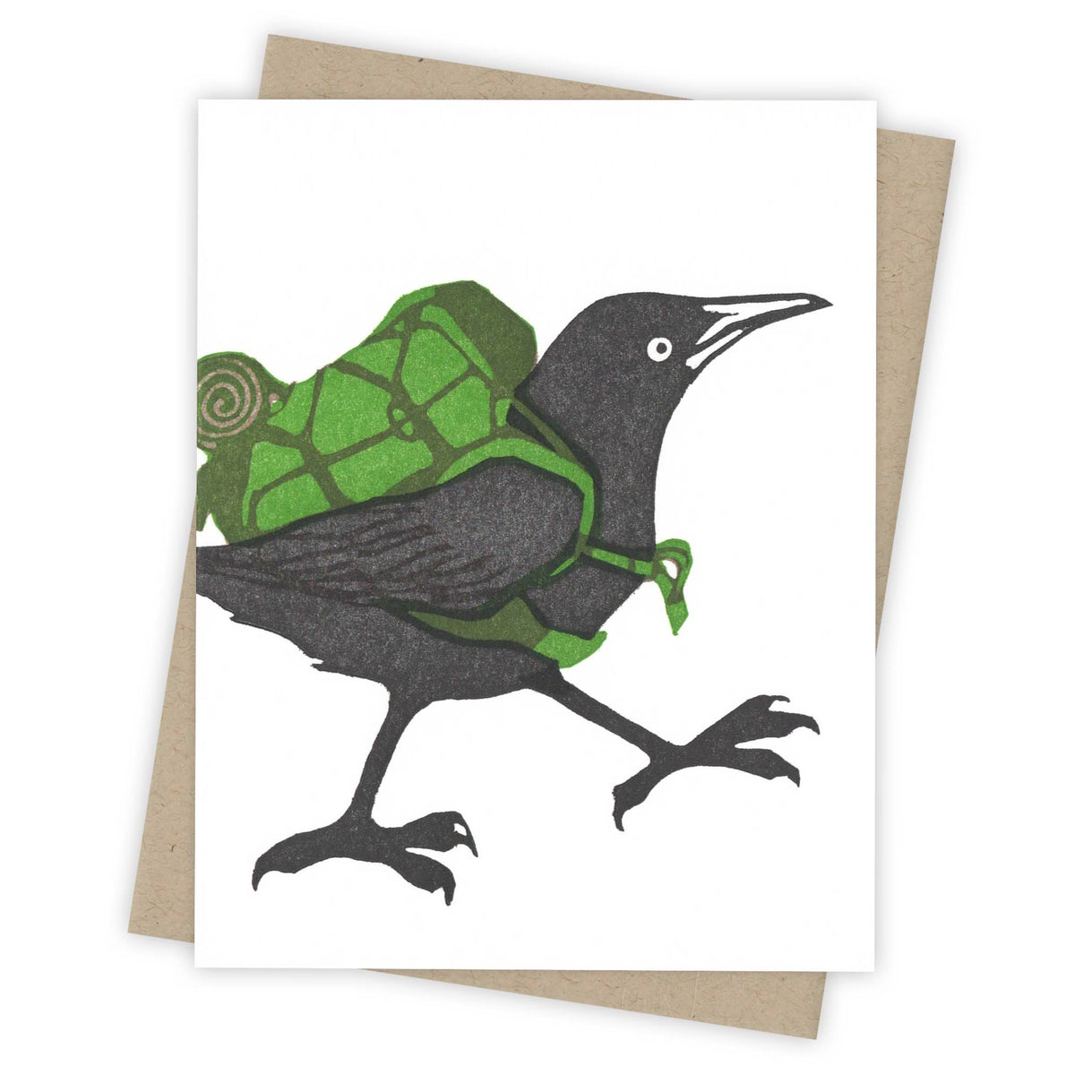 Backpacker Grackle Card
