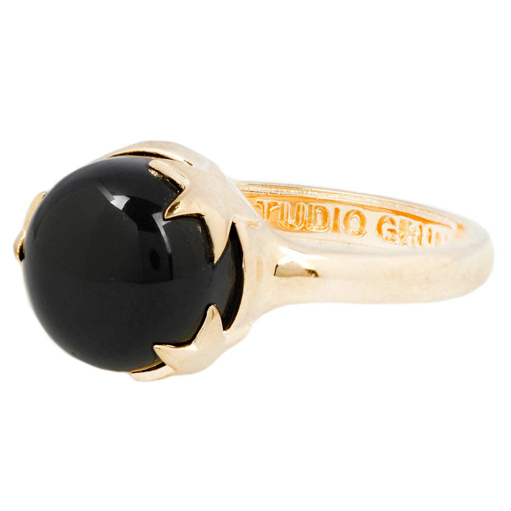 Under The Stars Ring with Black Onyx