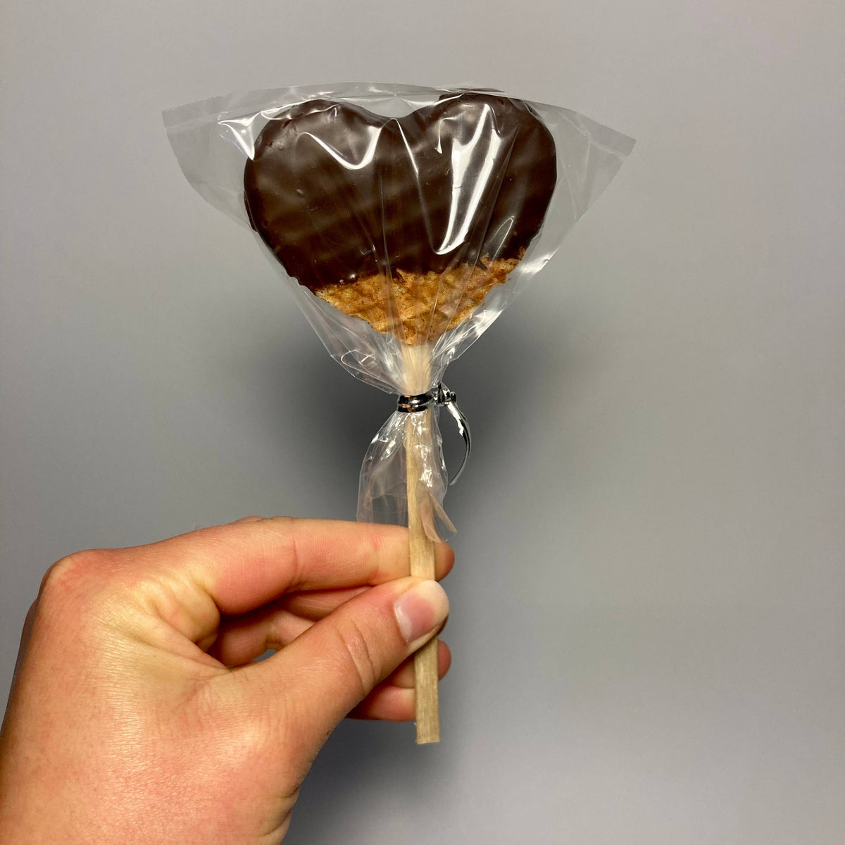Mini Stroopwafel Lollipops: Chocolate Sprinkle