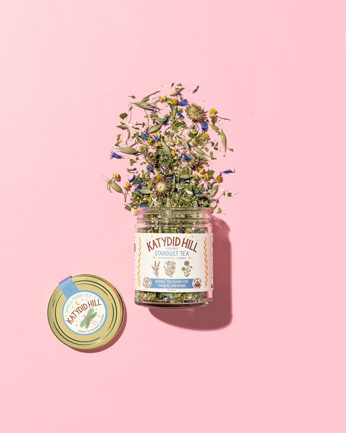 Stardust Tea - organic herbal tea for magical dreaming: Jar (25 g)
