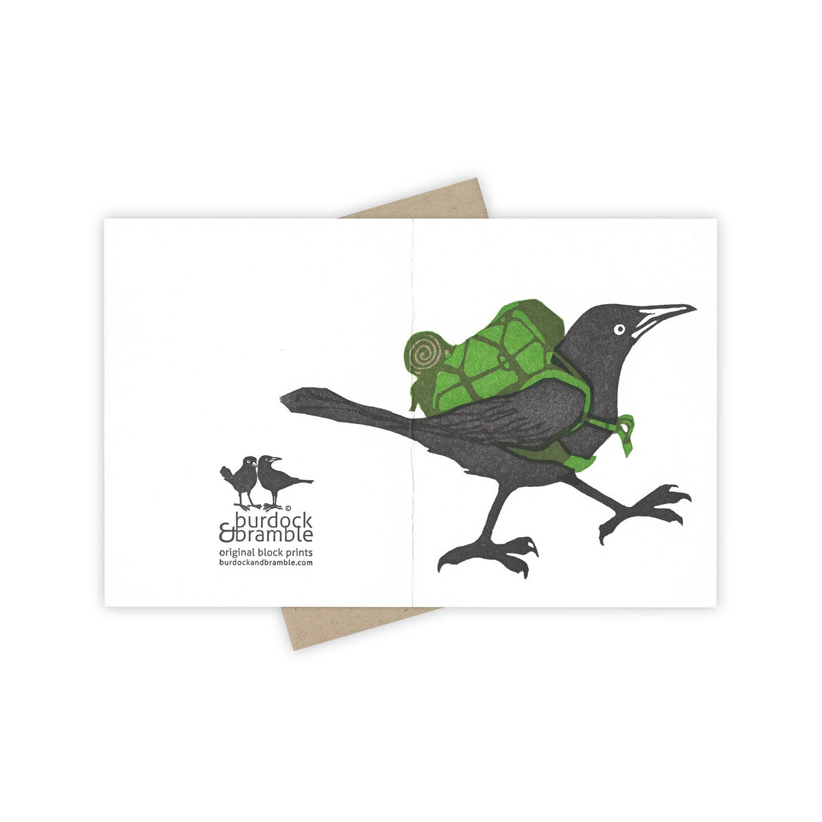 Backpacker Grackle Card