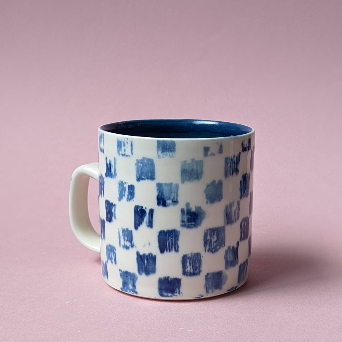 Rainbow Checkerboard Mug