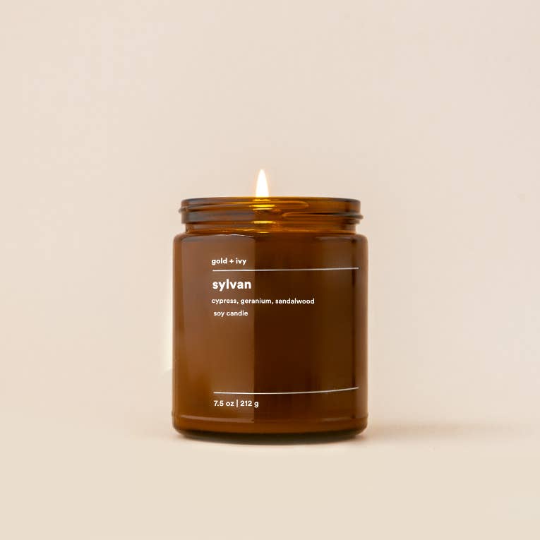 Sylvan soy candle—standard 7.5 oz.