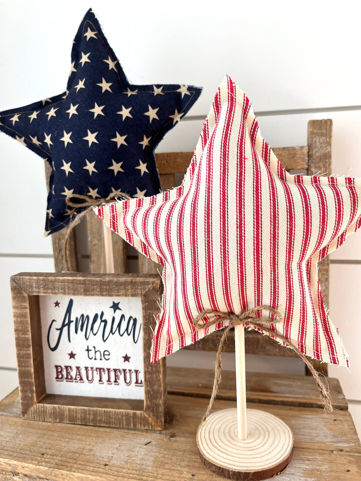 Rustic 4th of July Star - Vintage Star