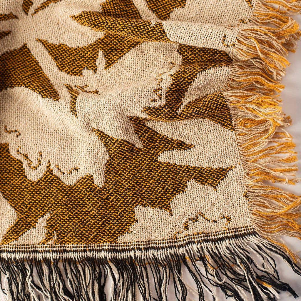 Addy Blanket in Ochre