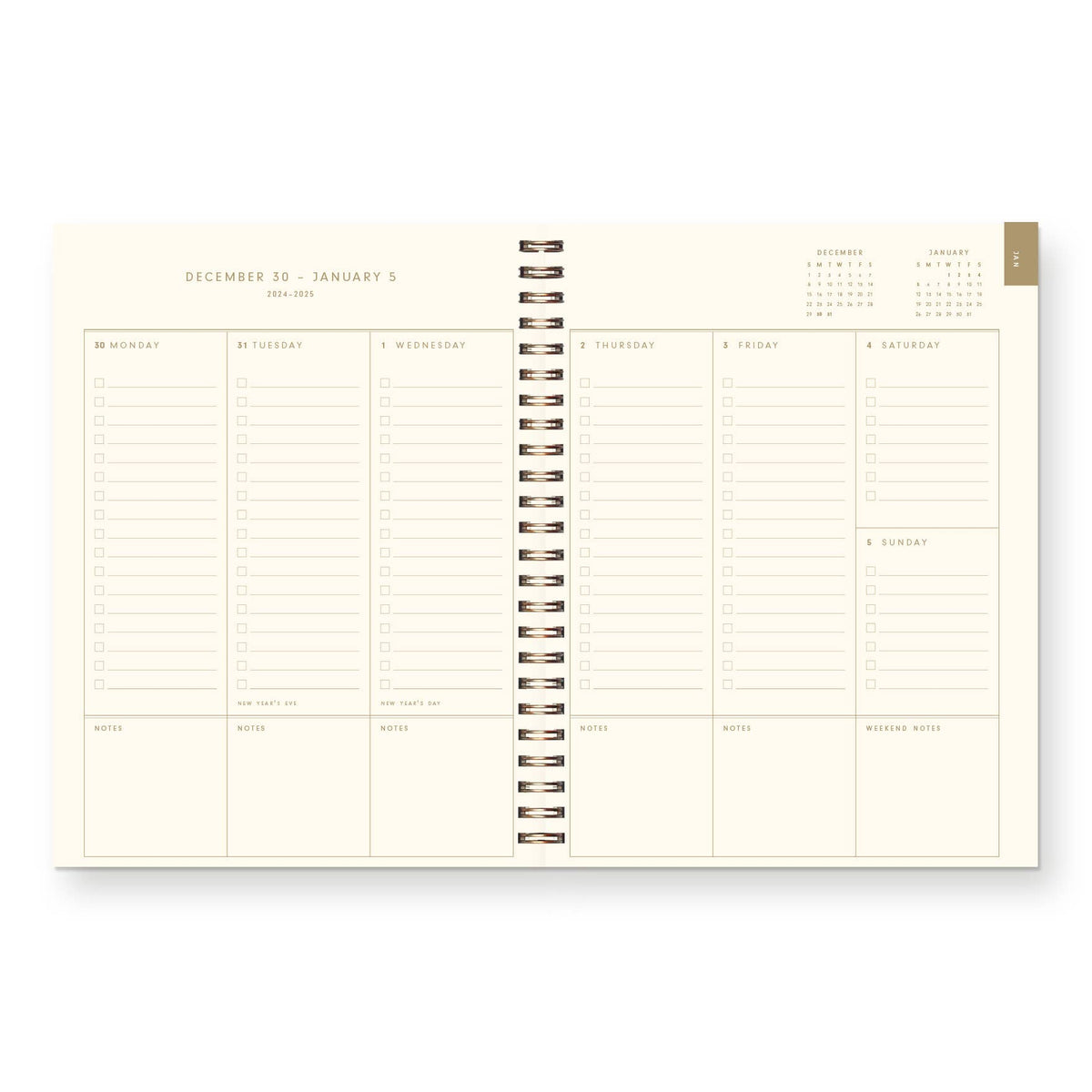 2027 Signature Pinstripe Dated Planner