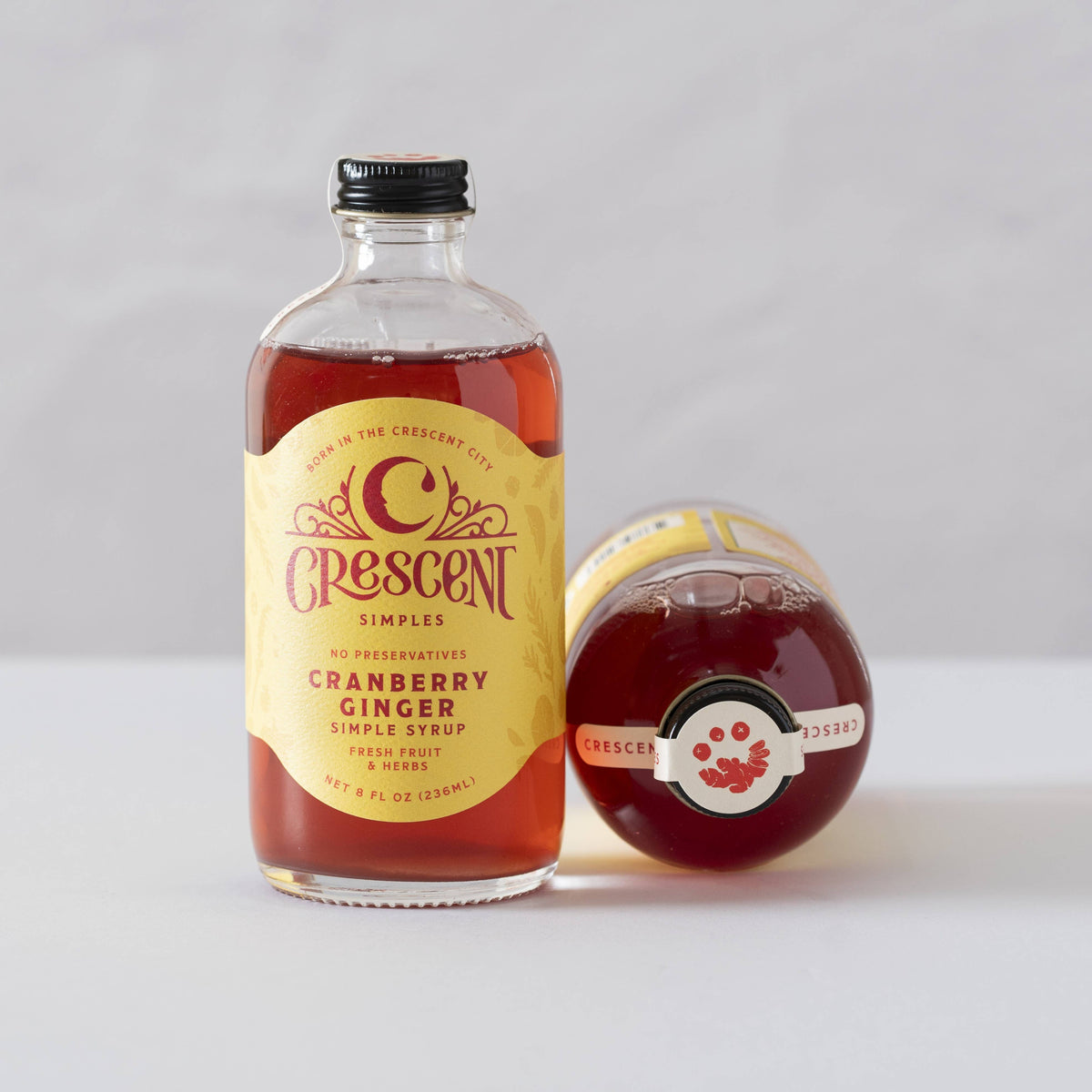 Cranberry Ginger Simple Syrup