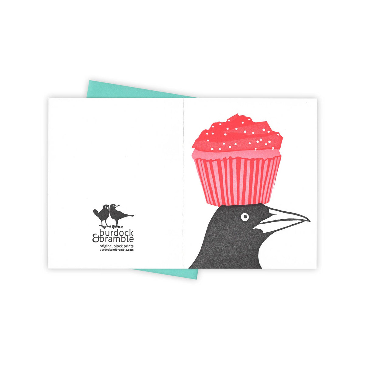 Cupcake Grackle Card