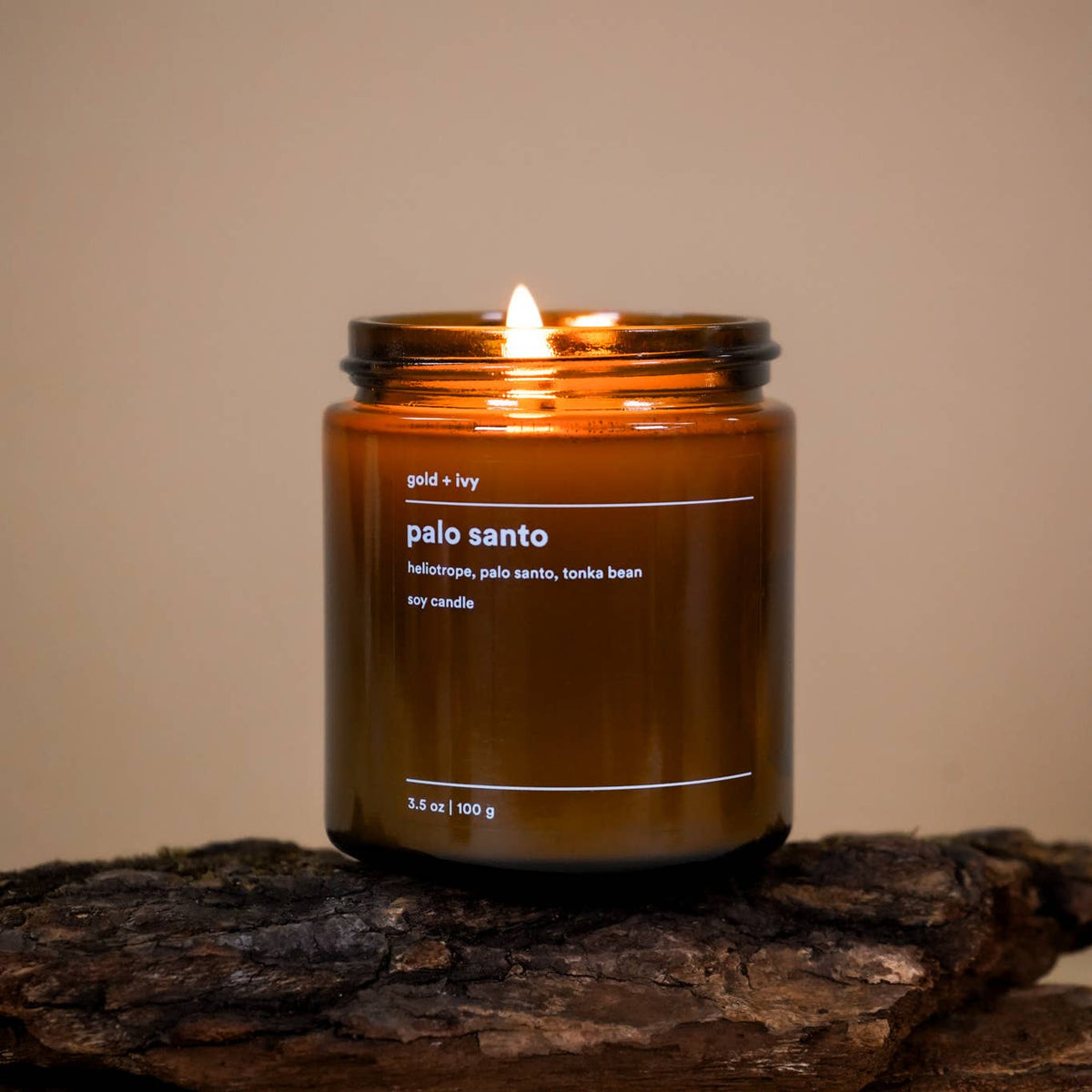 Palo santo 3.5 oz. soy candle - mini