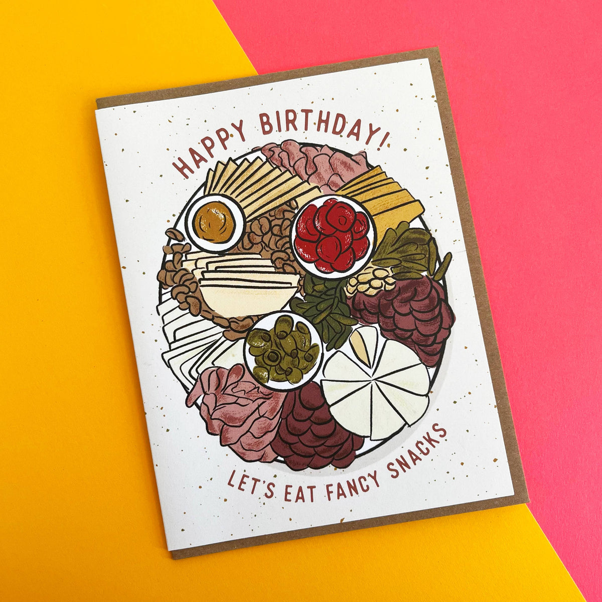 Charcuterie Board Birthday Card