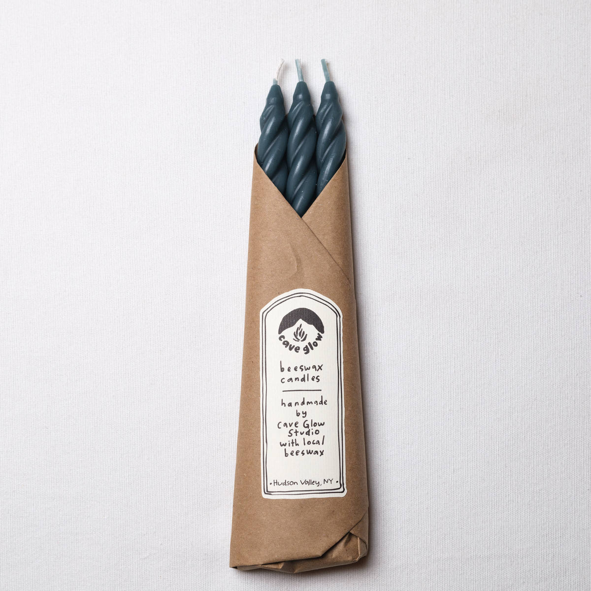 River Beeswax Taper Candles (Set of 3)