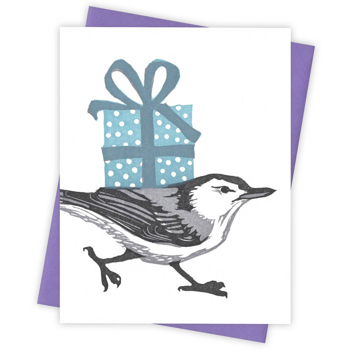 Speedy Delivery Nuthatch Card