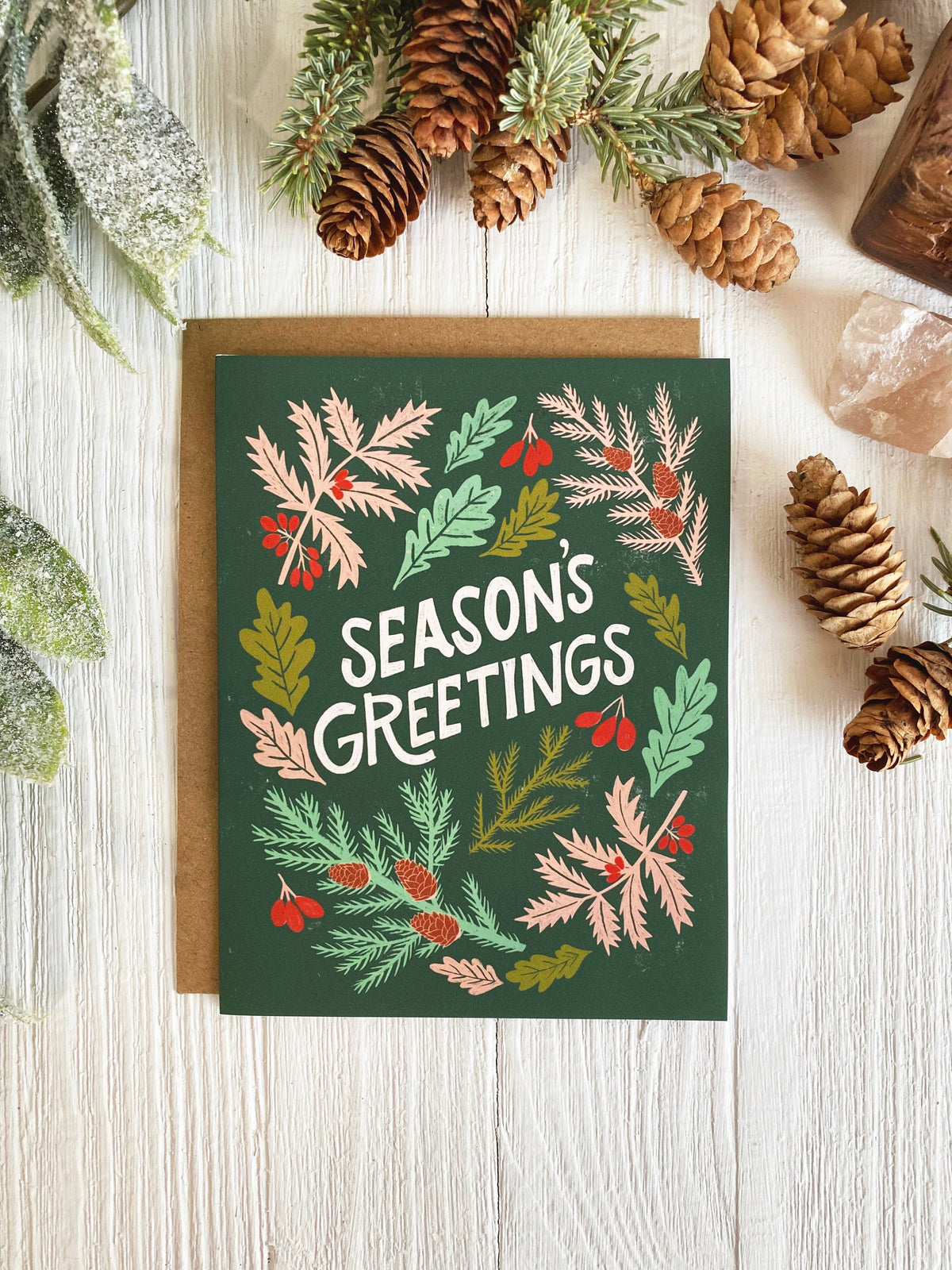 Festive Season&#39;s Greetings Card (Set of 6)