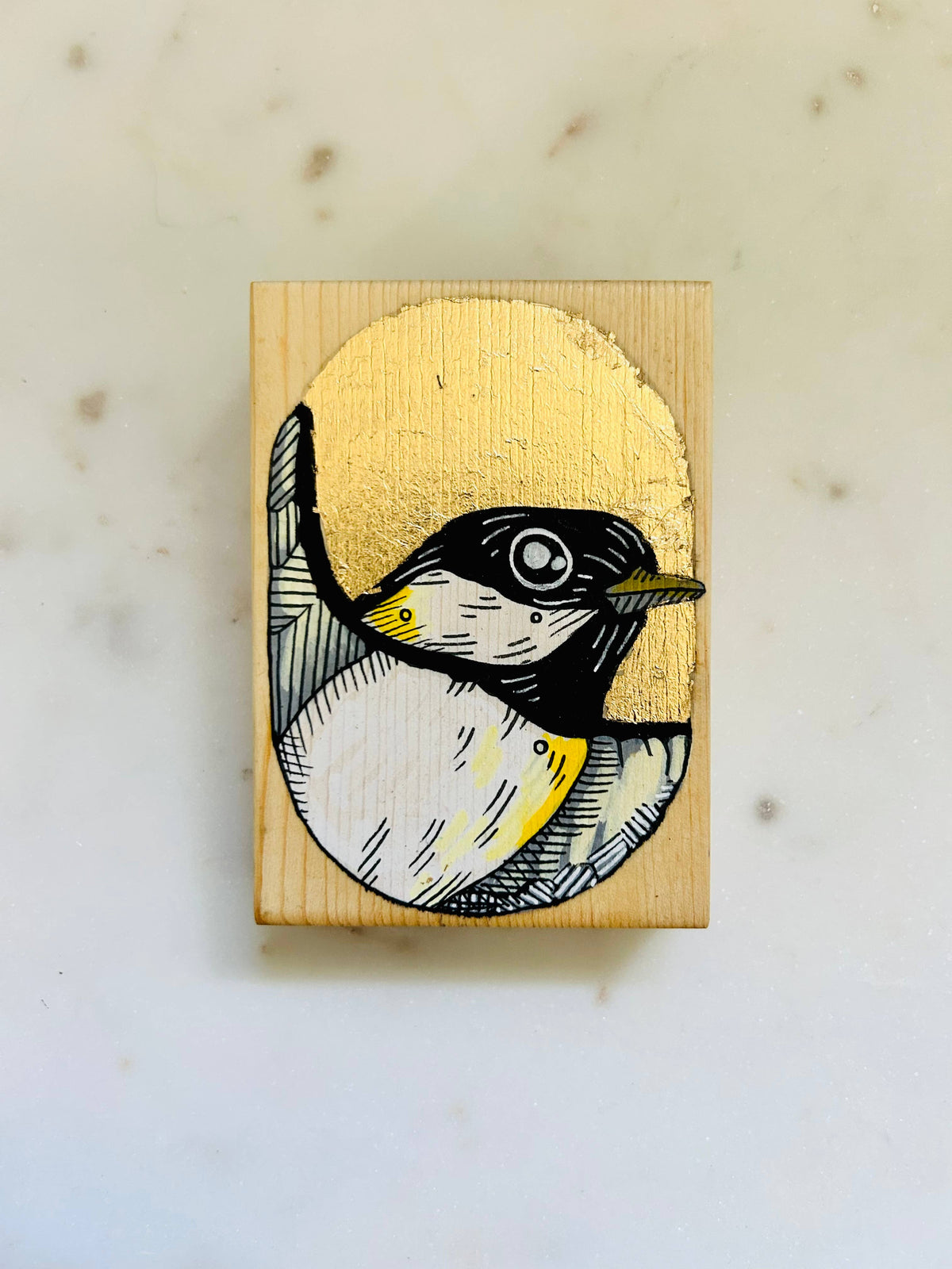 Original Bird Paintings Mini (2.5”x3.5”)
