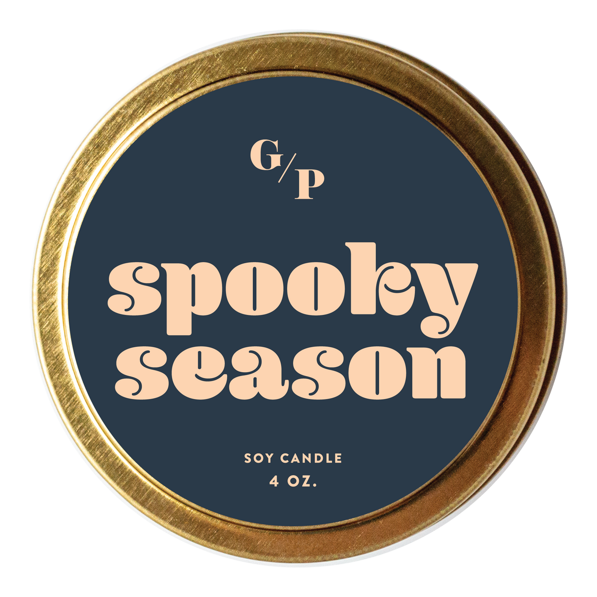 Spooky Season 4 oz. Candle Tin