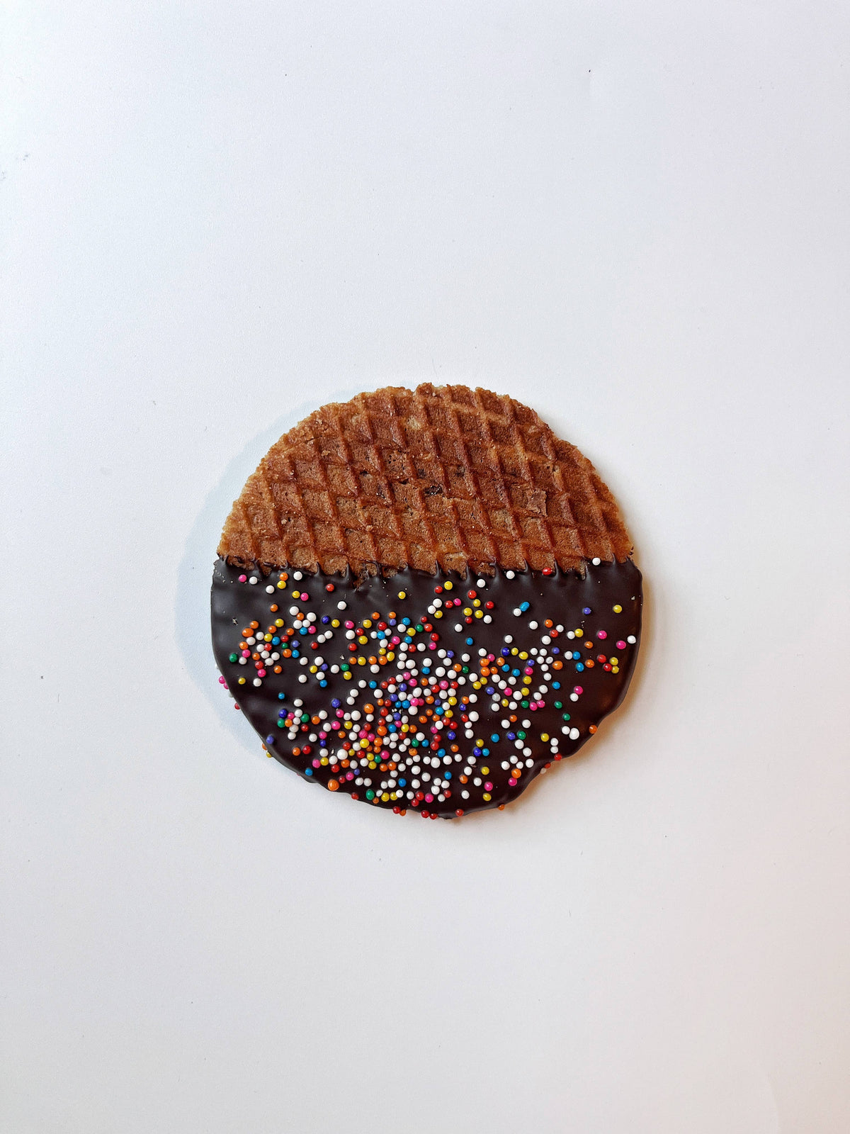 White Chocolate Cranberry Stroopwafel (Single)